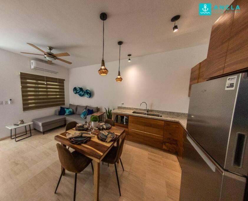Ancla Baja Living Condominio Nuevo Con Vista 4 La Paz Exterior foto